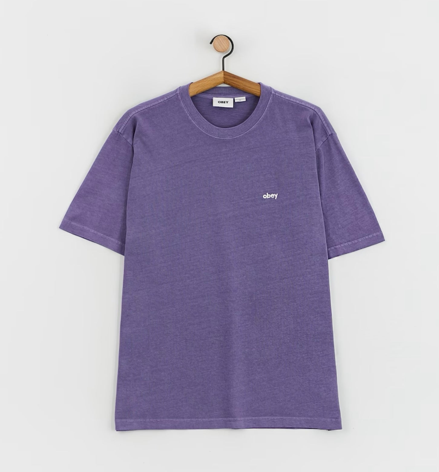 OBEY || LOWERCASE PIGMENT TEE || PASSION FLOWER