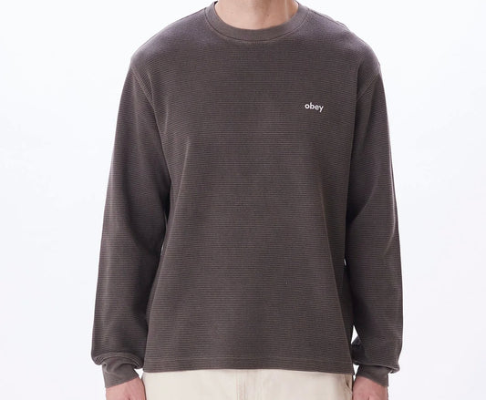 OBEY || LOWERCASE PIGMENT THERMAL || JAVA BROWN Obey