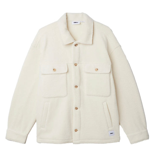 OBEY || THOMPSON SHIRT JACKET || UNBLEACHED Obey
