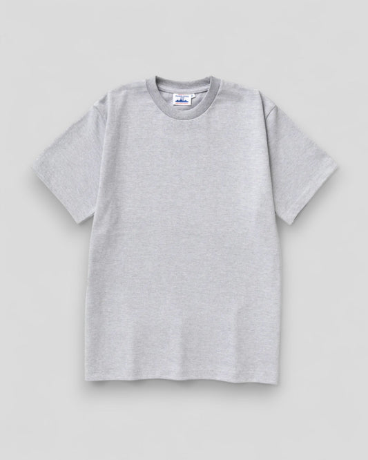 Power Goods || Super Weight Tee - Heather Grey - M' Power Goods