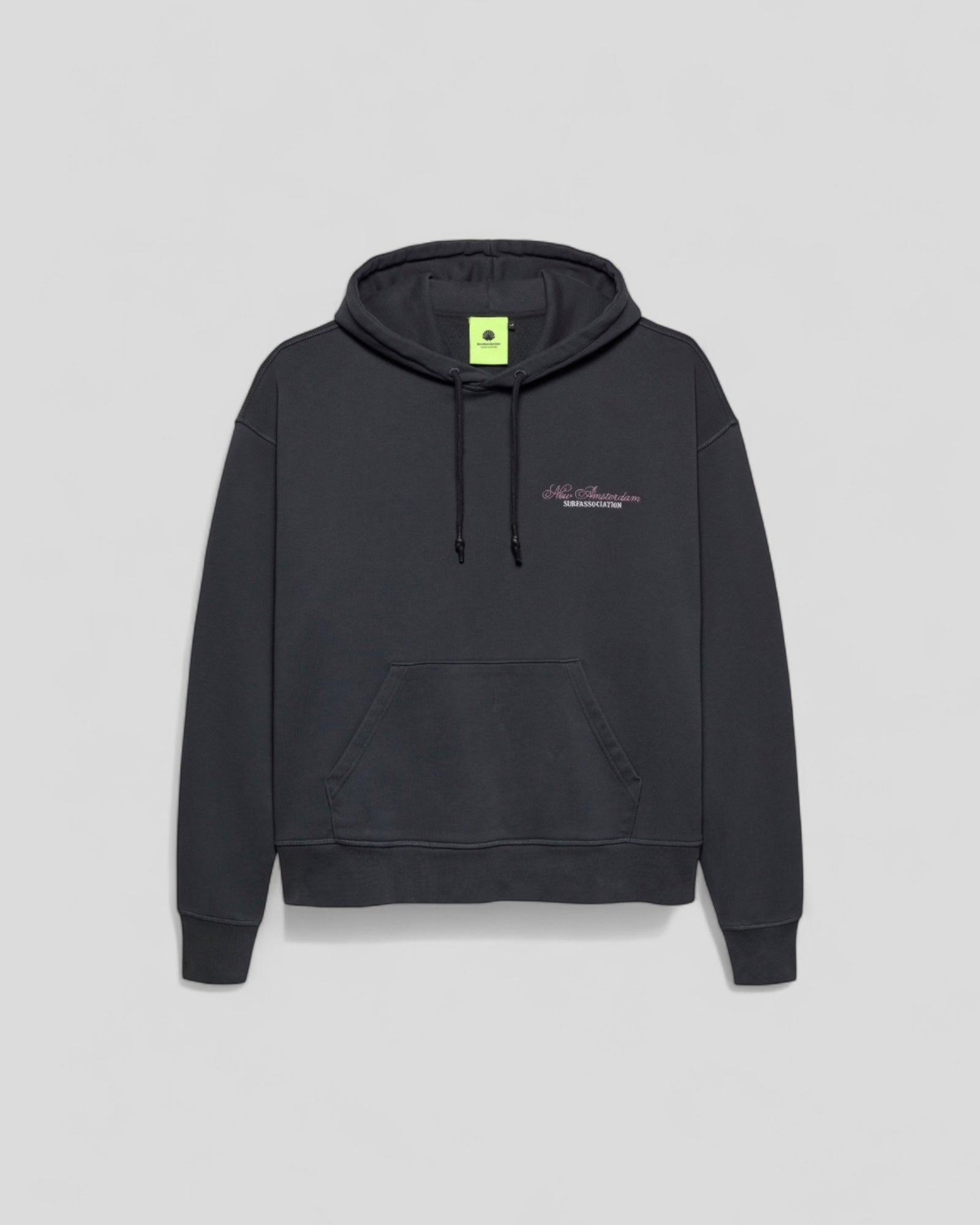 New Amsterdam || Atlas Hoodie - Black - M’ New Amsterdam Surf Association