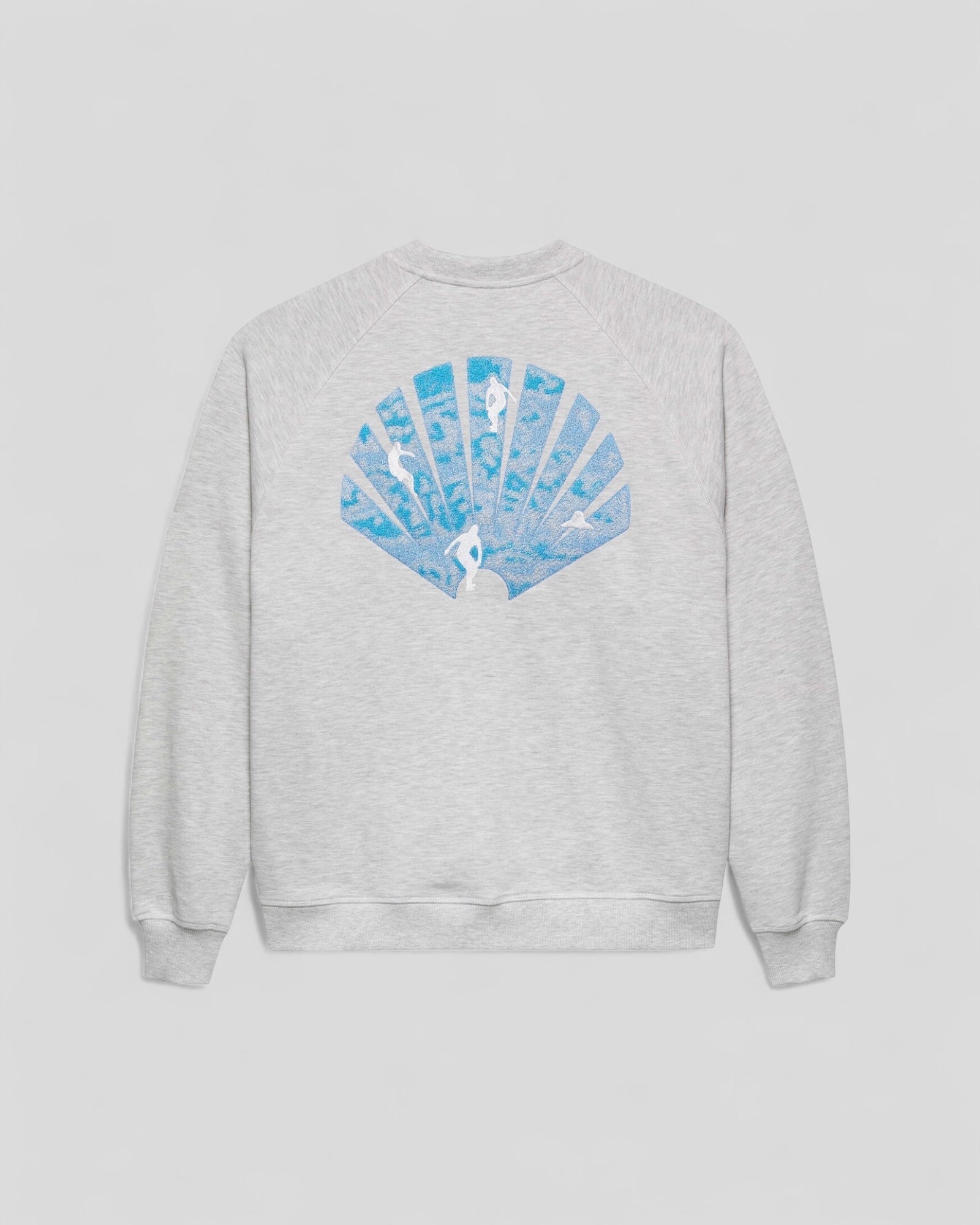 New Amsterdam || Sea Glow Crewneck - Ash - M’ New Amsterdam Surf Association