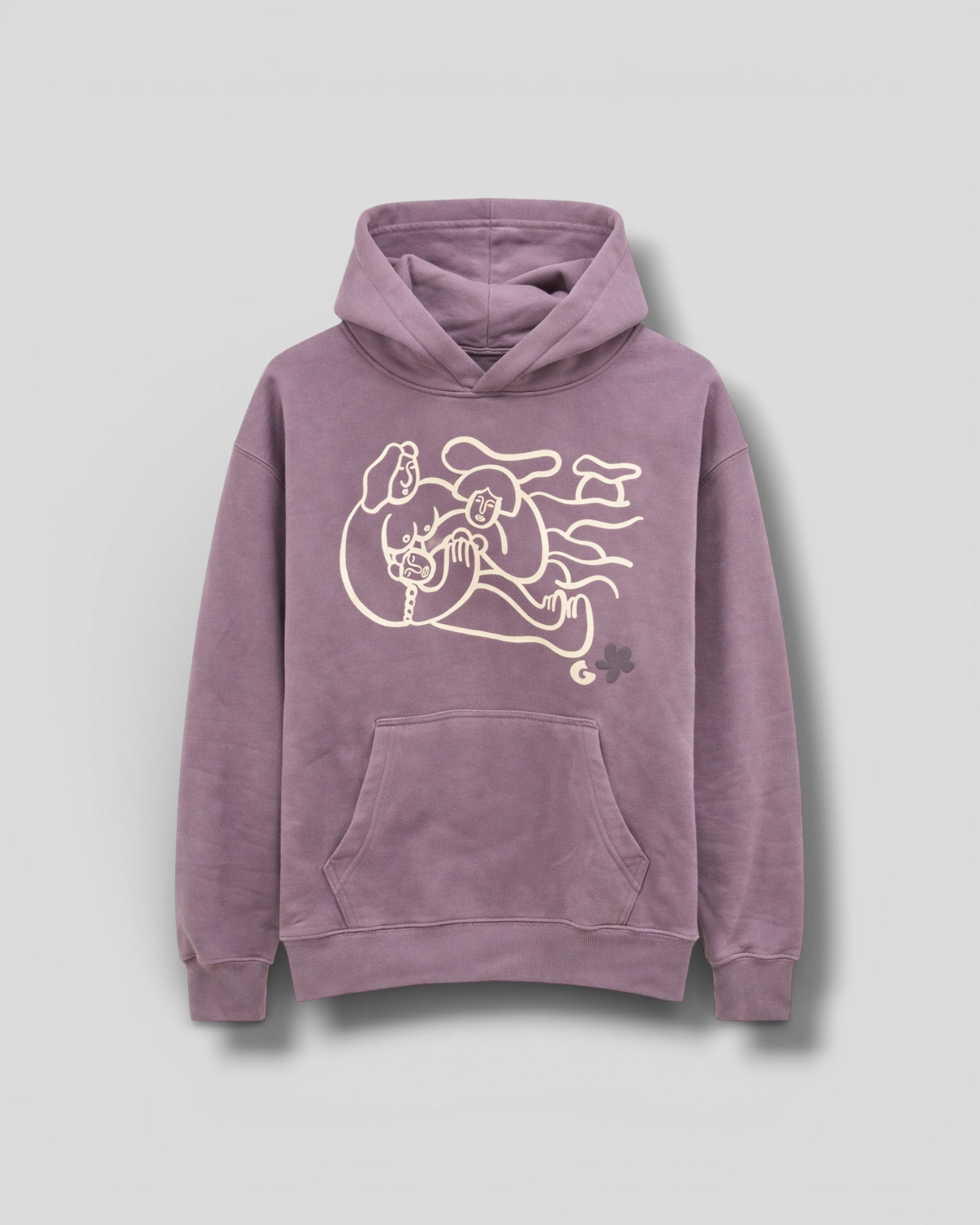 Gouache || Le Trio Hoodie - Lavande Gouache