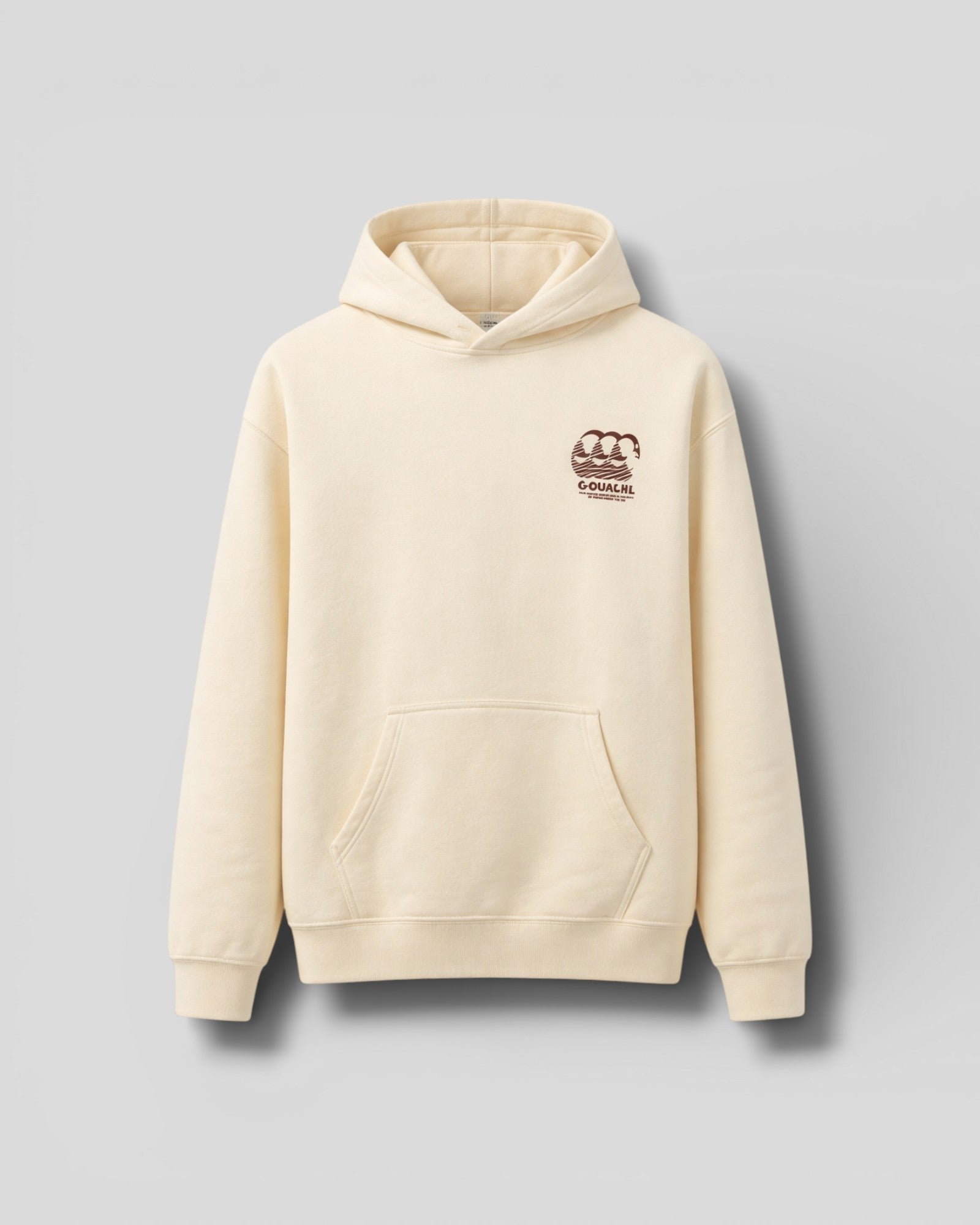 Gouache || La Colombe Hoodie - Blanc Créme Gouache