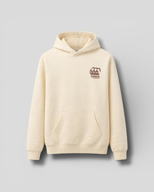 Gouache || La Colombe Hoodie - Blanc Créme Gouache