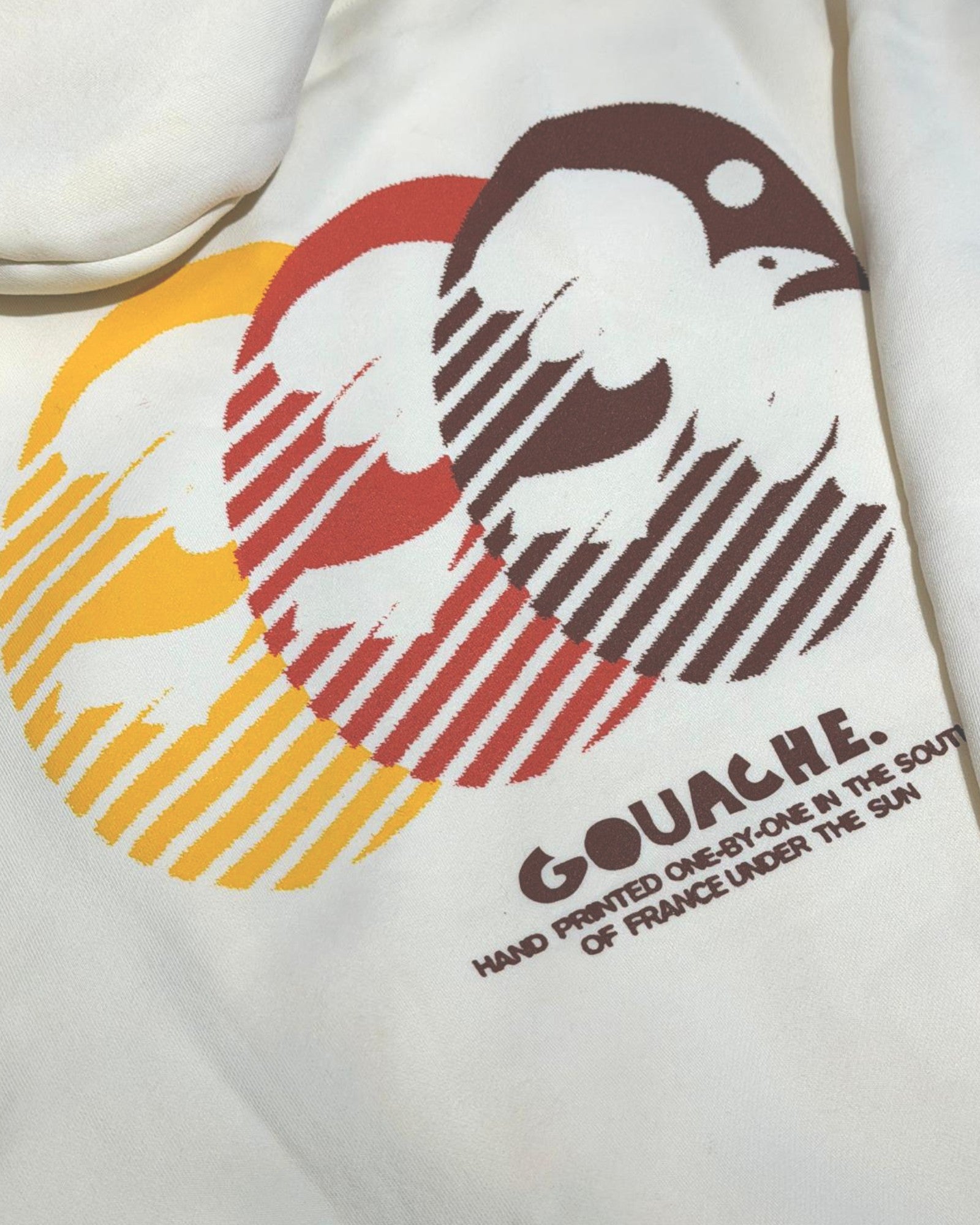 Gouache || La Colombe Hoodie - Blanc Créme Gouache