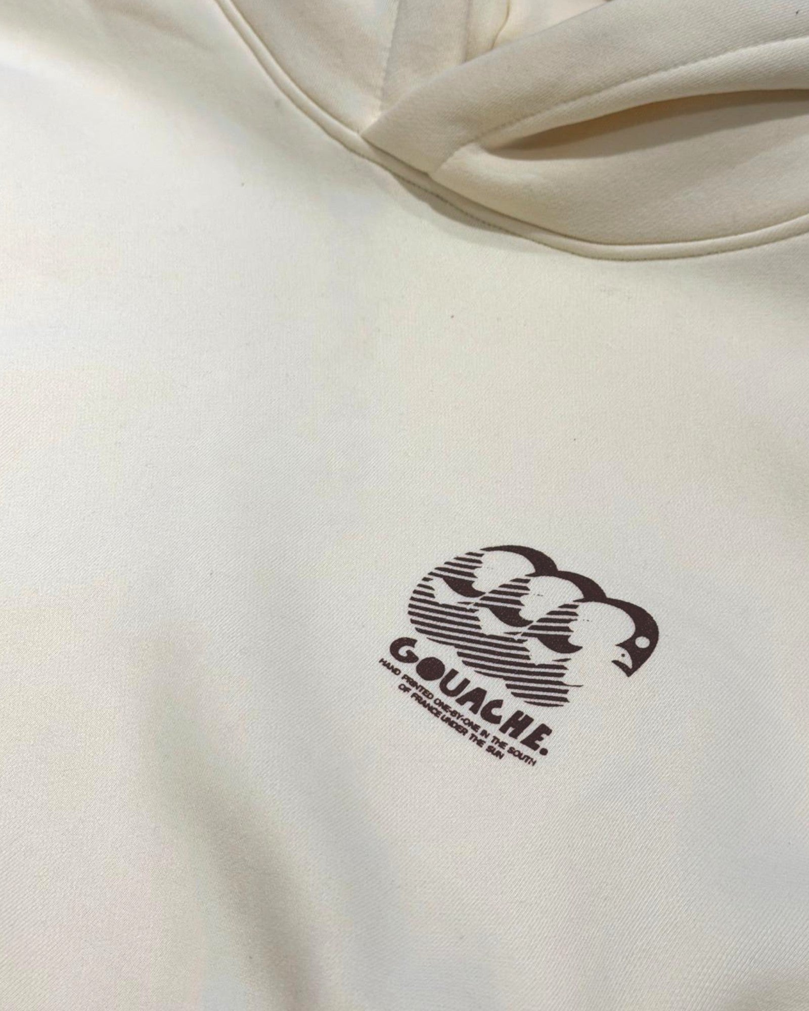 Gouache || La Colombe Hoodie - Blanc Créme Gouache