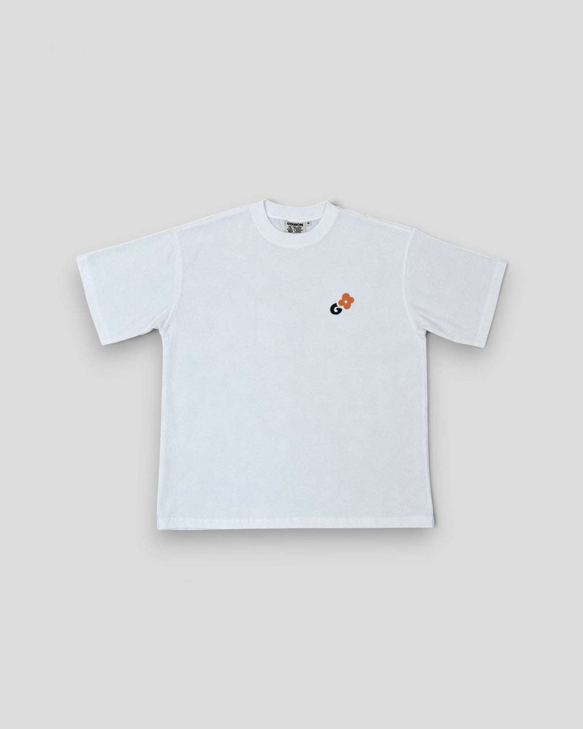Gouache || Fleurs Etalees SS Tee - White Gouache