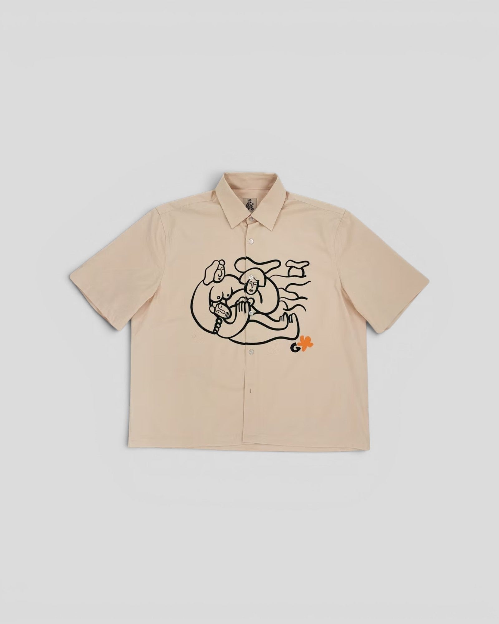 Gouache || La Sieste Shirt - Blanc Crème Gouache