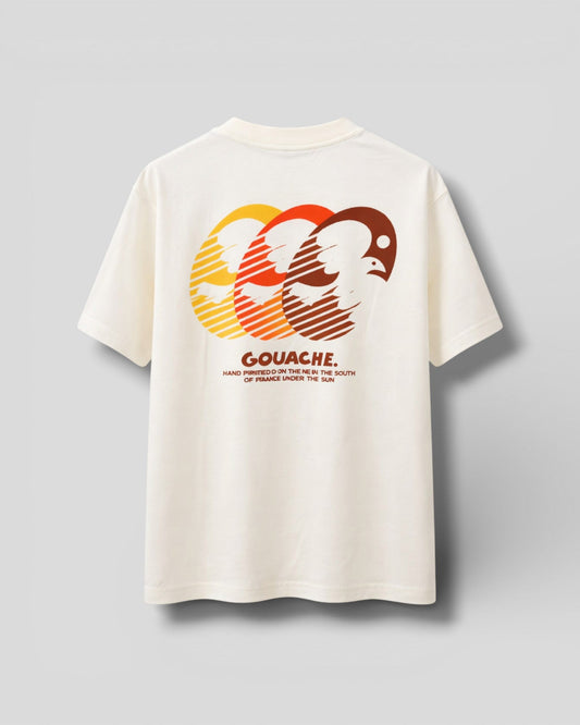 Gouache || La Colombe Tee - Blanc Crème Gouache