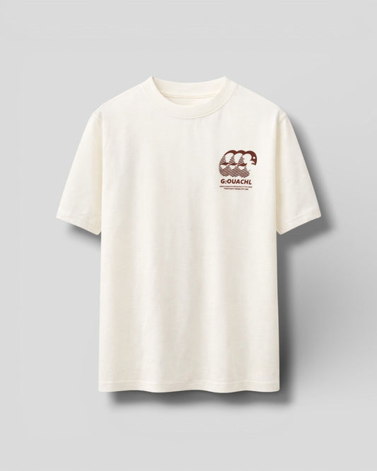 Gouache || La Colombe Tee - Blanc Crème Gouache