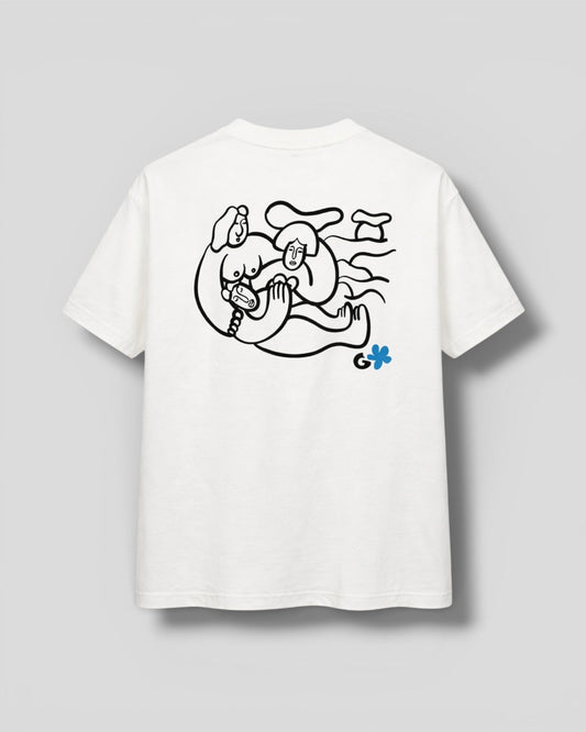 Gouache || Le Trio Tee - White Gouache