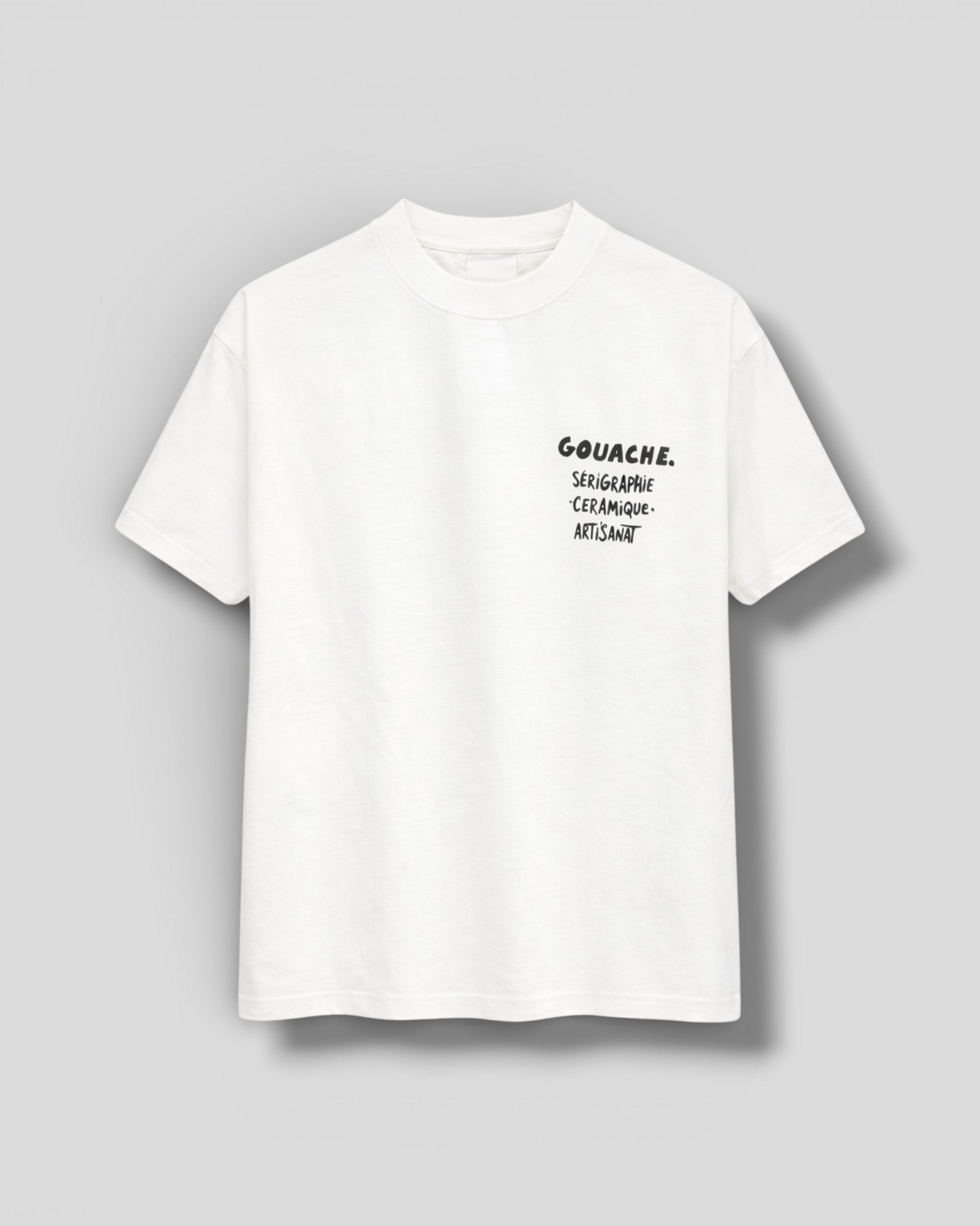 Gouache || Le pot de fleur - White Gouache