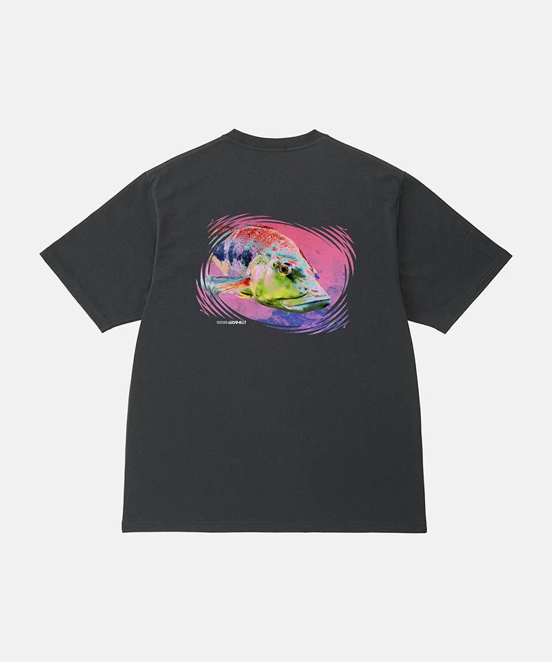 Gramicci || Bass Tee - Vintage Black Gramicci