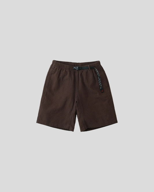 Gramicci || OG Micro Plaid Seersucker G-Short - Tobacco Gramicci