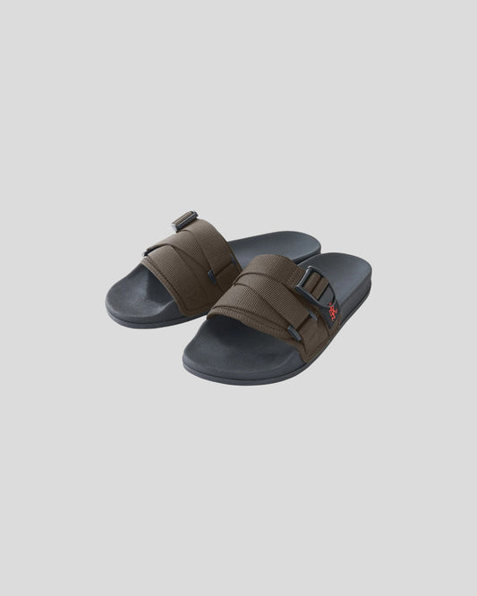 Gramicci || Slide Sandals - Dark Olive Gramicci