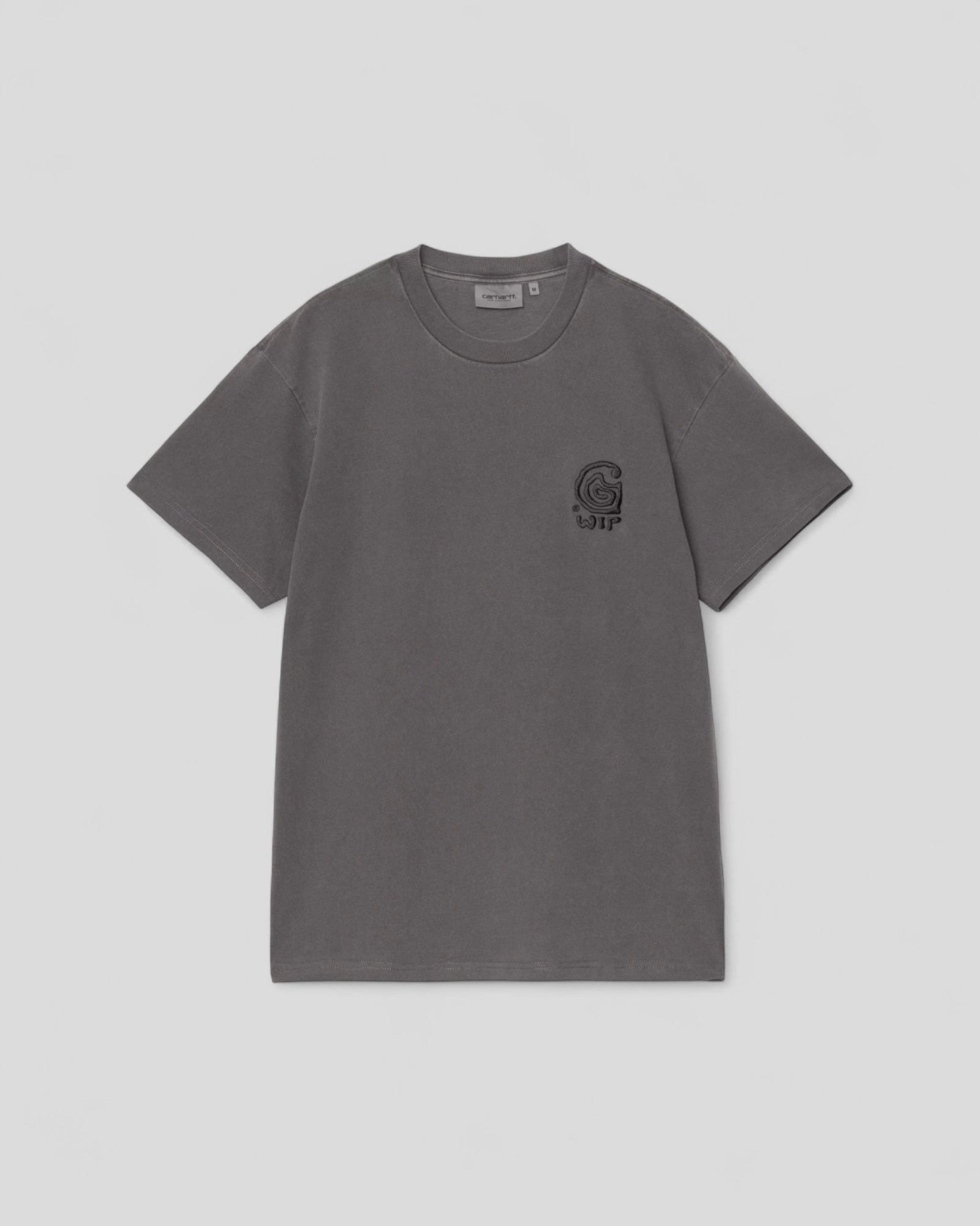 Carhartt || S/S Helix Redux T-Shirt - Black Garment Dyed - M’ Carhartt