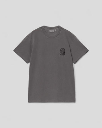 Carhartt || S/S Helix Redux T-Shirt - Black Garment Dyed - M’ Carhartt