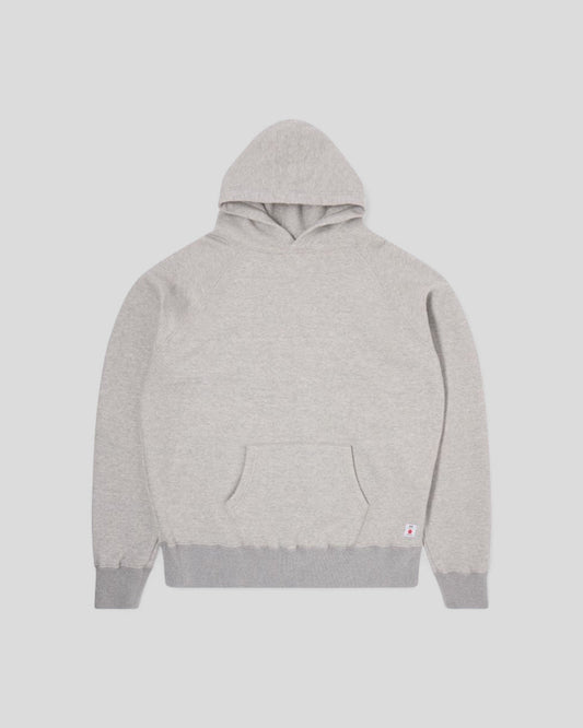 Edwin || Raglan Sleeve Hood - Grey Garment Washed - M’ Edwin