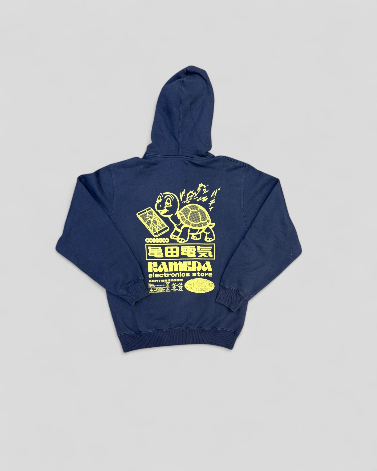 Edwin || Kamera Hoodie Sweat - Maritime Blue - M’ Edwin