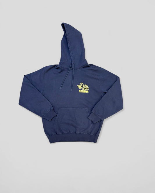 Edwin || Kamera Hoodie Sweat - Maritime Blue - M’ Edwin