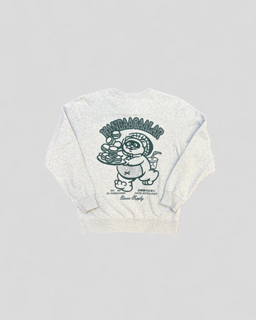 Edwin || Tanuki Sweat - Grey Marl - M’ Edwin
