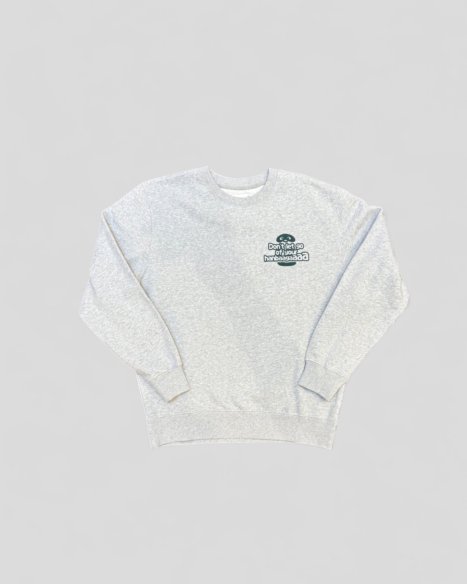 Edwin || Tanuki Sweat - Grey Marl - M’ Edwin