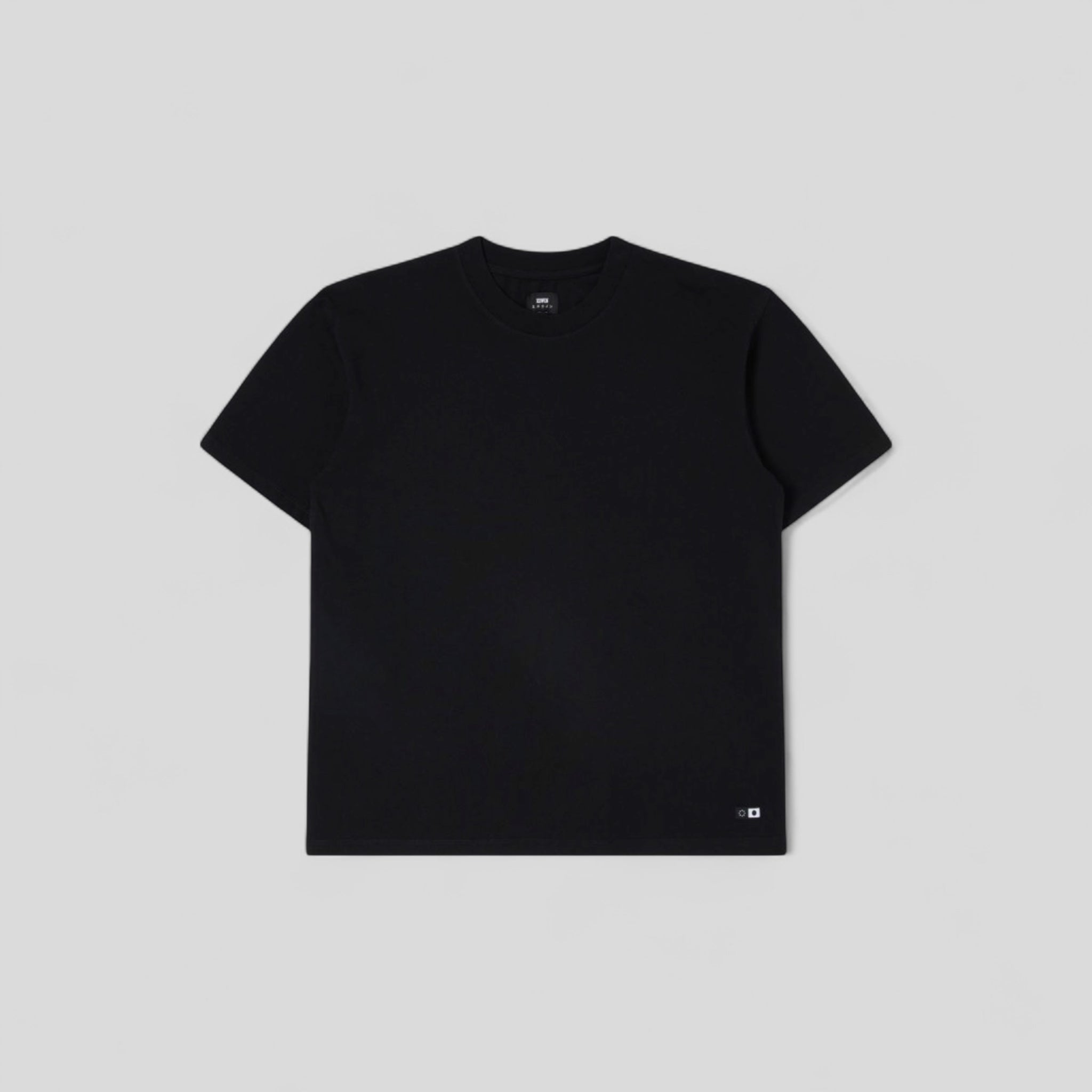Edwin || Oversize Basic TS - Black Garment Washed - M" Edwin