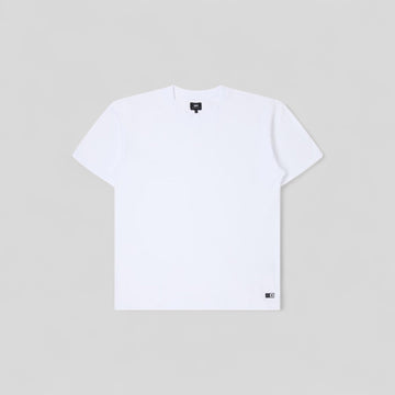Edwin || Oversize Basic TS - White Garment Washed - M" Edwin