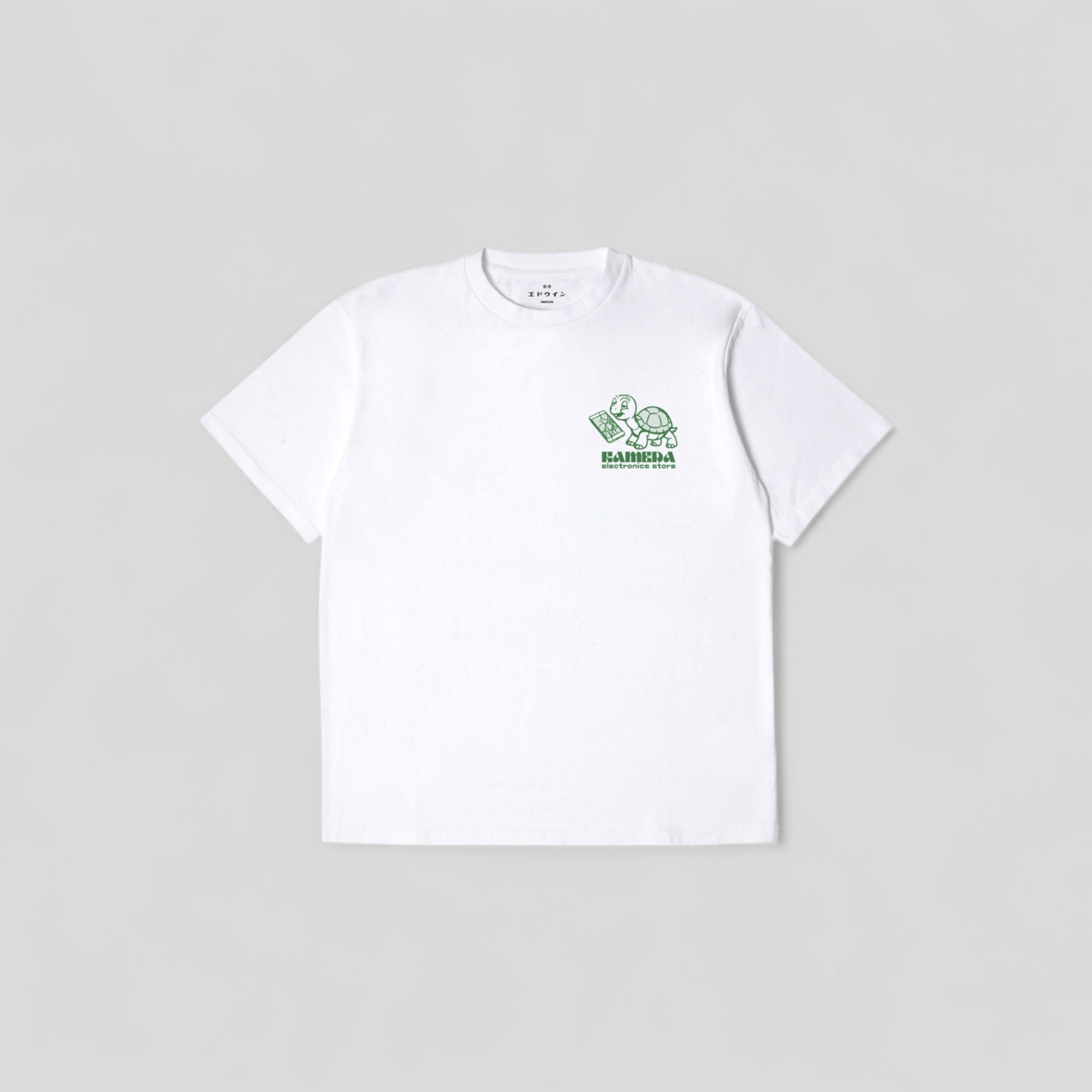 Edwin || Kamera TS - White Garment Washed - M’ Edwin