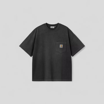 Carhartt || Hudson S/S Pocket T-Shirt - Black - M’ Carhartt