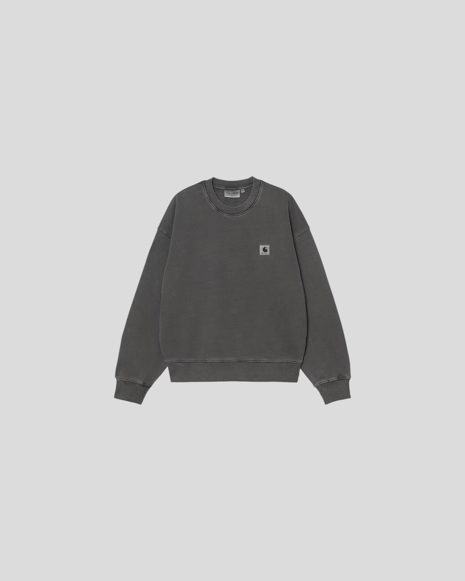 Carhartt || W' Nelson Sweatshirt - Black Garment Dyed Carhartt