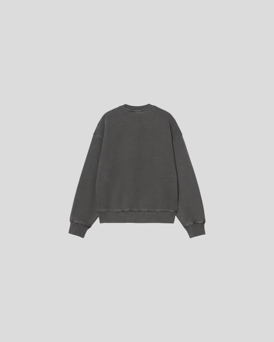 Carhartt || W' Nelson Sweatshirt - Black Garment Dyed Carhartt