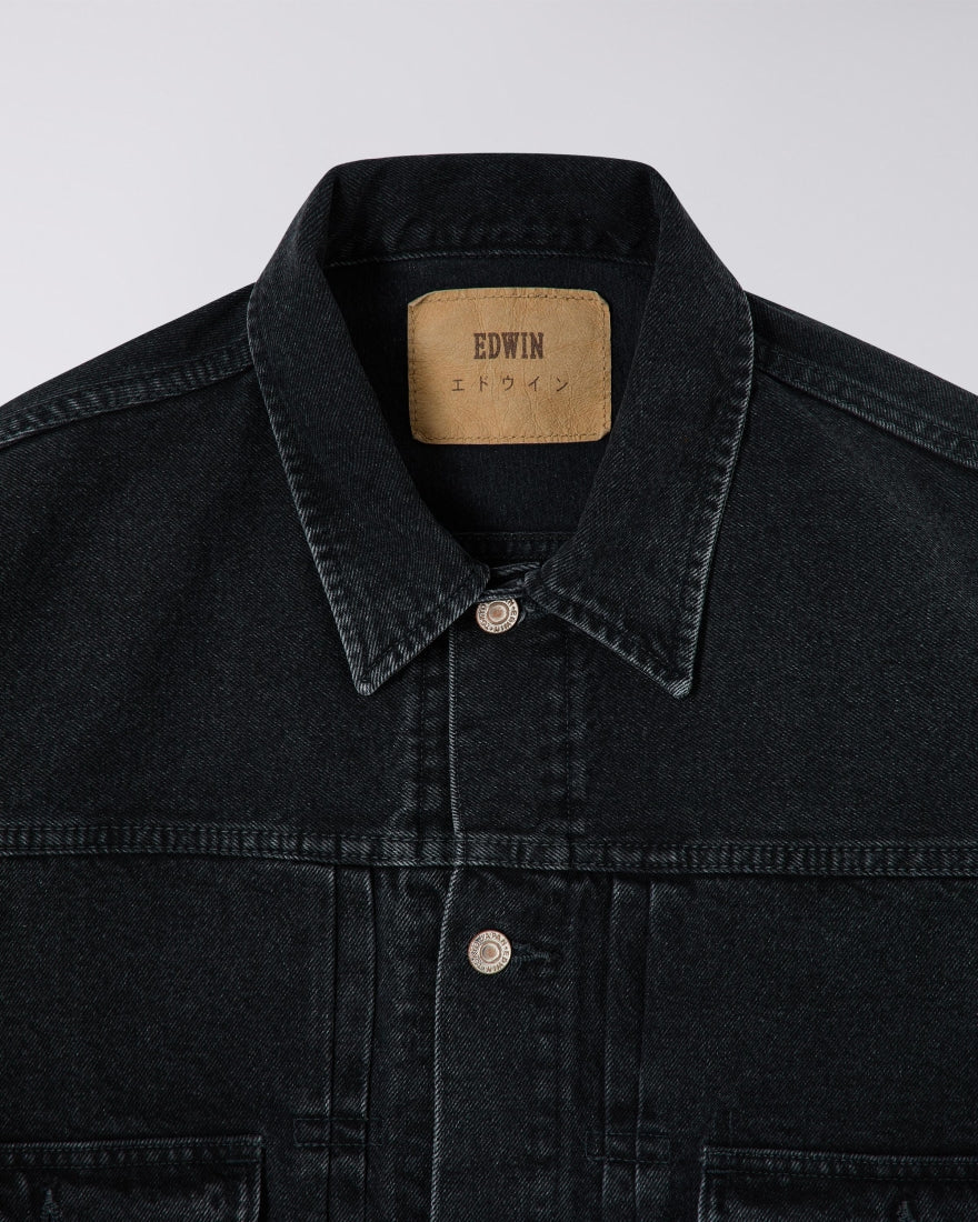 Edwin || Denim Jacket - Made In Japan - Black - M’ Edwin