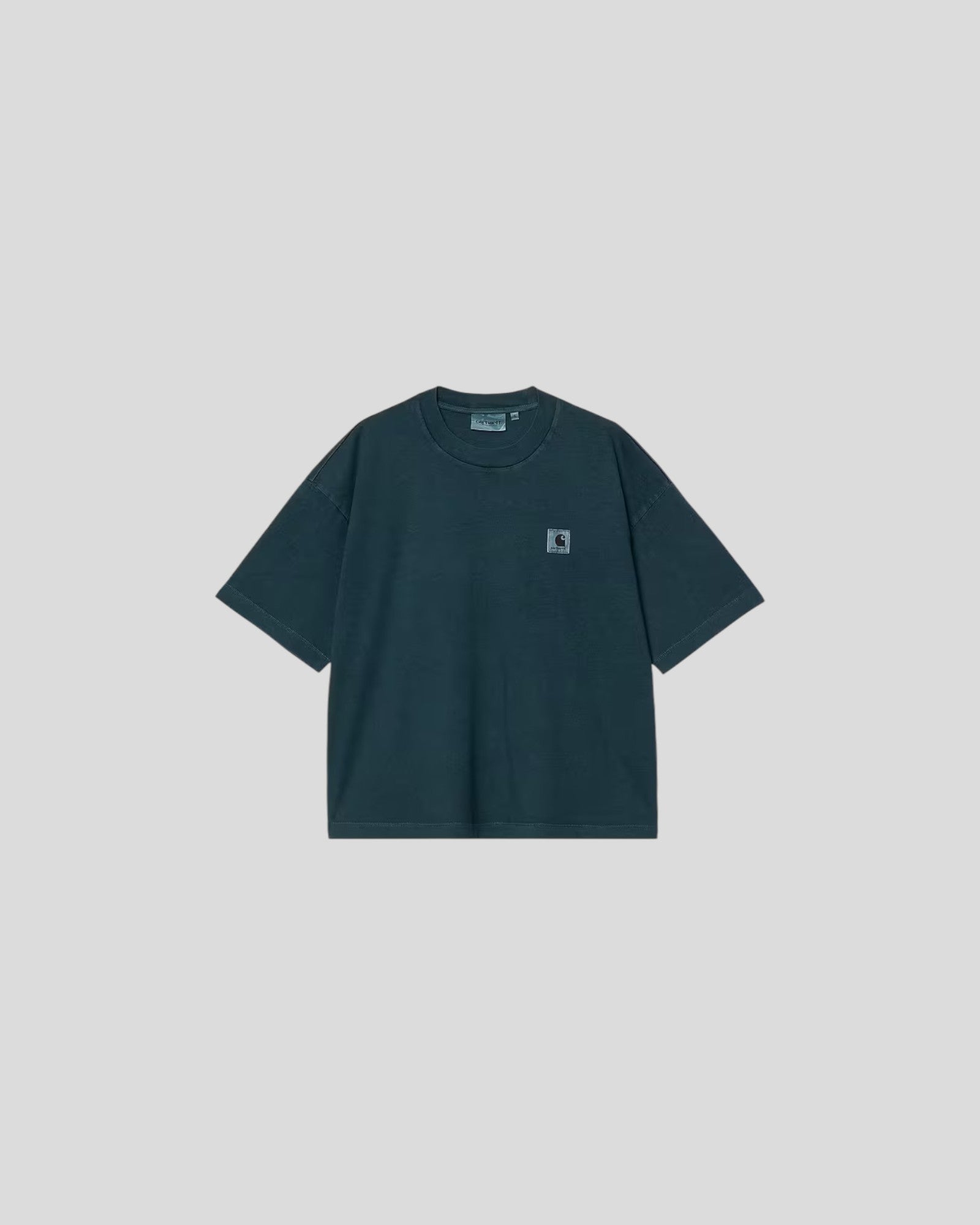 Carhartt || W' Nelson T- Shirt - Deep Lagoon Garment Dyed Carhartt