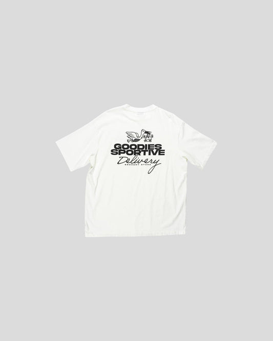 Goodies Sportive || Delivery Tee - White Goodies Sportive
