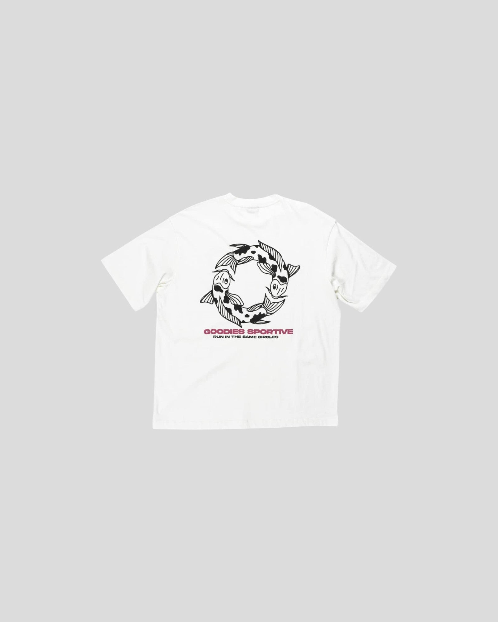 Goodies Sportive || Carp Tee - White Goodies Sportive