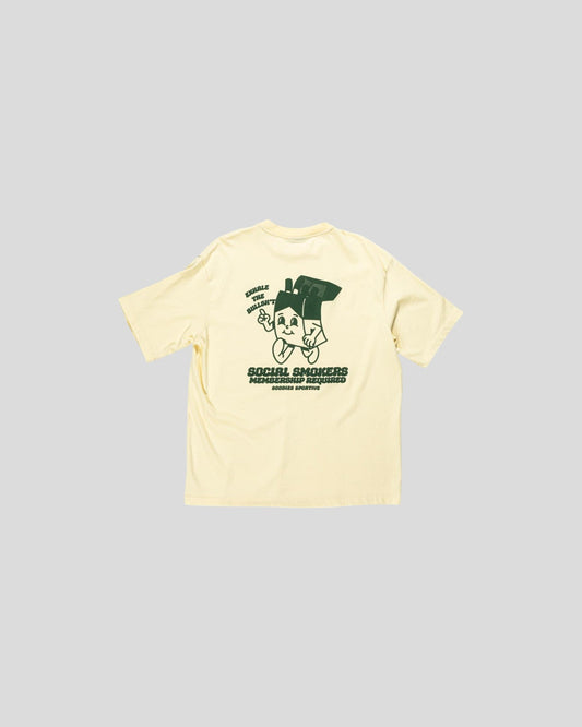 Goodies Sportive || Social Smokers Tee - Butter Goodies Sportive