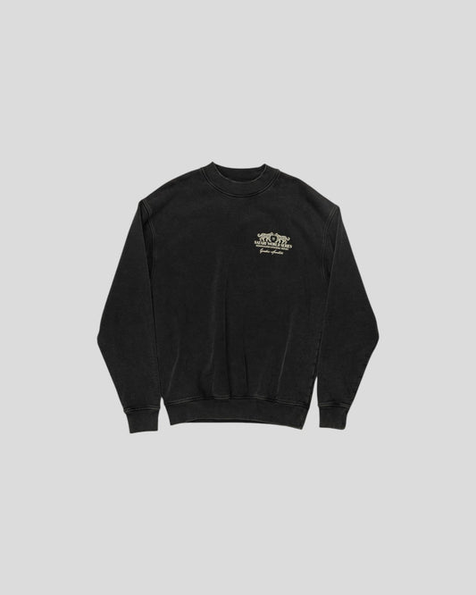 Goodies Sportive || Safari World Series Crewneck - Black Stone Goodies Sportive