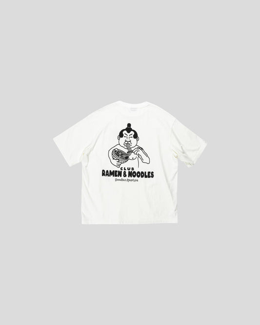 Goodies Sportive || Noodles Tee - White Goodies Sportive