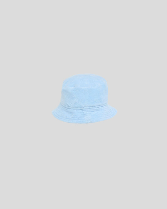 Edwin || Terry Bucket Hat - Blue