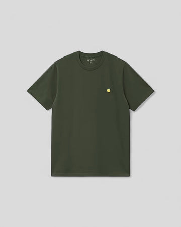 Carhartt || Chase T-Shirt - Olive/Gold - M’ Carhartt