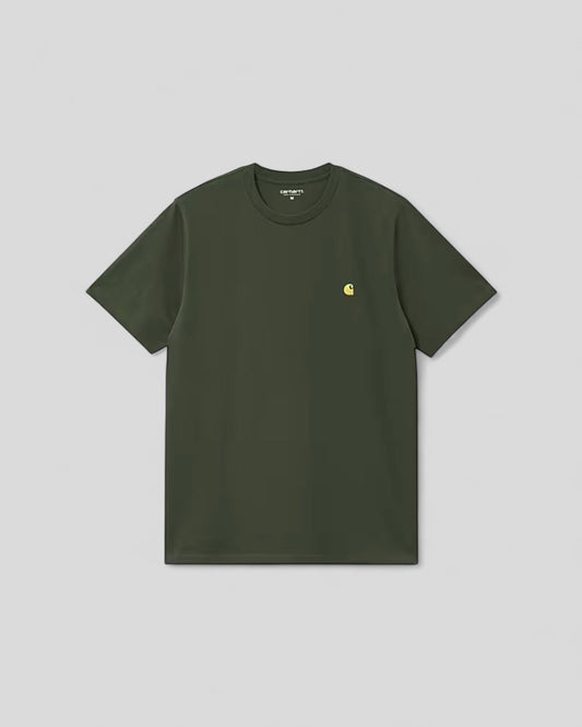 Carhartt || Chase T-Shirt - Olive/Gold - M’ Carhartt
