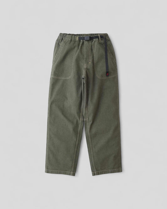 Gramicci || Japanese Slub Denim Pant -  Dark Sage - M'' Gramicci