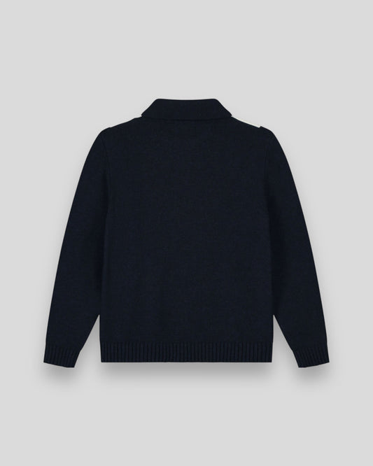 Arte || Cardigan - Blue / White - M’ Arte