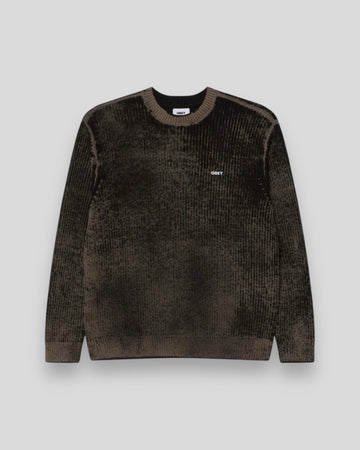 Obey || Spray Effect Sweater - Black Multi - M’ Obey