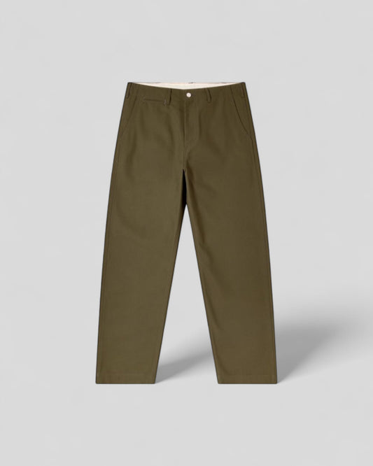Edwin || Wide Trousers - Olive Unwashed - M" Atalante Store