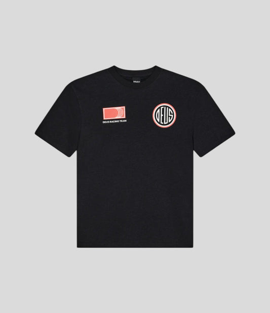 Deus || Holeshot Team Tee - Black - M’ Atalante Store