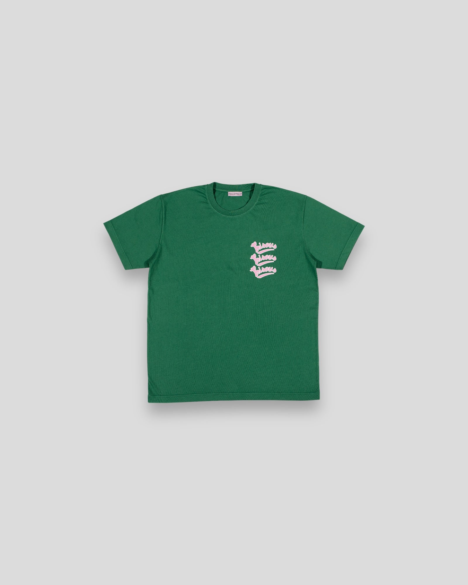 Bisous Skateboards || T-shirt Gianni || Forest Green