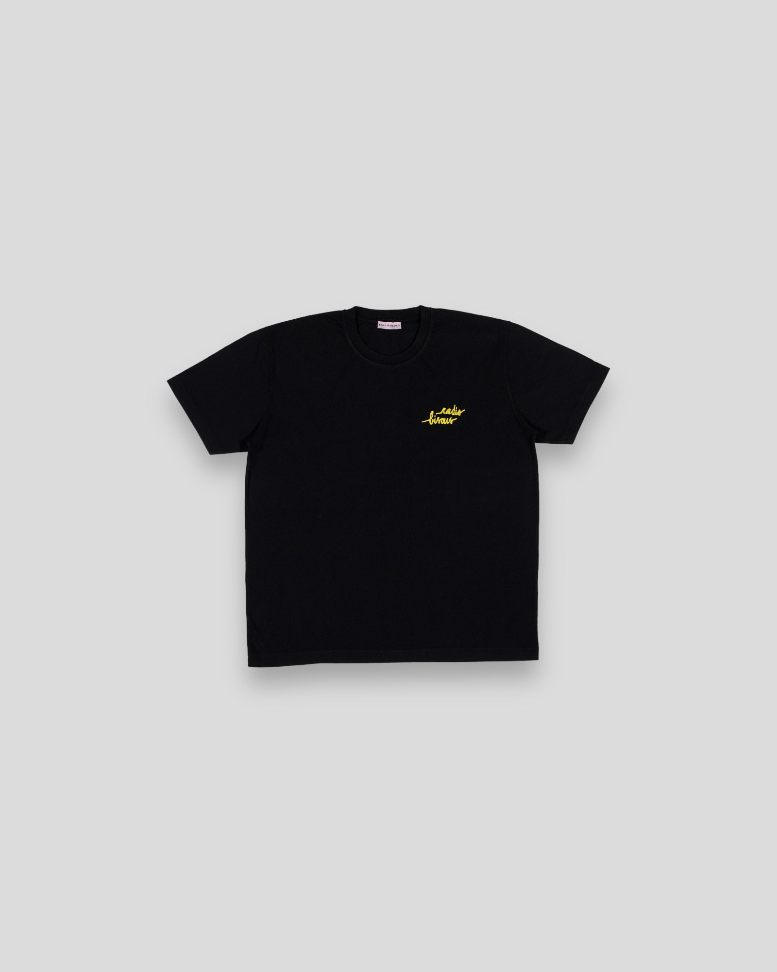 Bisous Skateboards || T-shirt Radio Bisous || Black